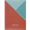 Бизнес-тетрадь А4,96л,обл.карт,греб,кл,Attache Economy,Office Style,бежевая