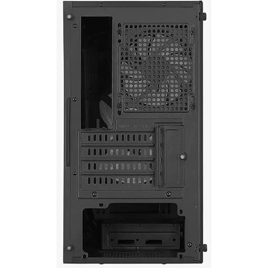 Корпус Aerocool Atomic Lite-G-BK-v2 чер.безБП mATX 6x120/2x140mm