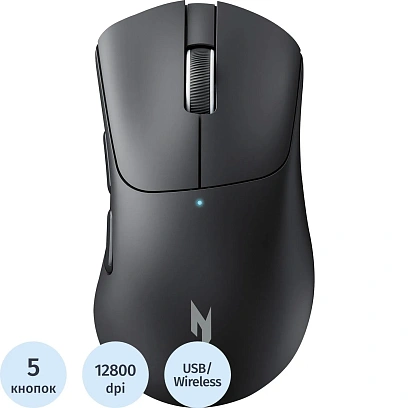 Мышь компьютерная Acer Nitro OMR505 чер,12800dpi,BT/Radio/USB(ZL.MCE11.01G)