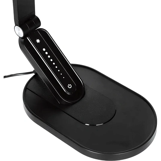 Светильник Camelion KD-859  C02,черный,LED,10W,230В,сенс.рег.ярк, USB 13535