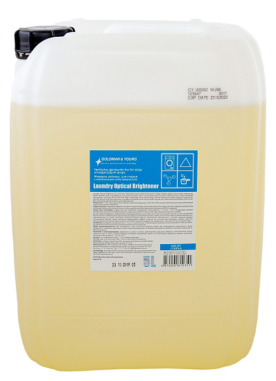 Профхим д/стирки добав с оптич.отбел Goldman/LAUNDRY OPTICAL BRIGHTENER,20л