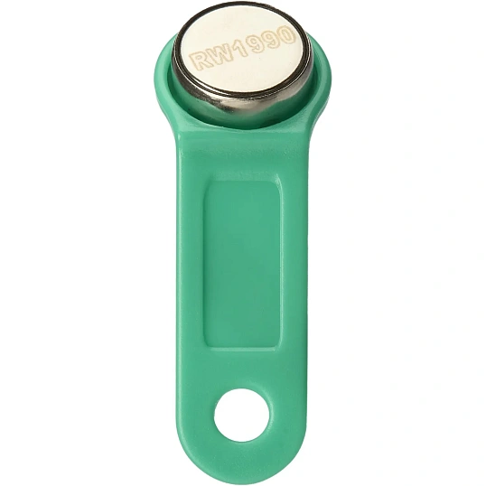 Электронный ключ Bigtech Touch Memory (iButton) DS 1990 зеленый (уп.100шт)