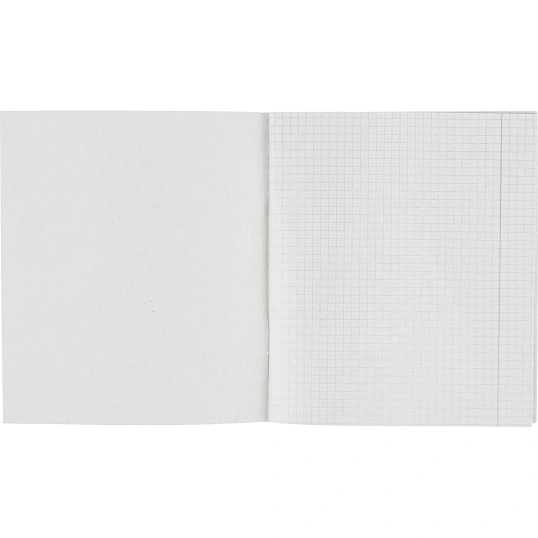 Тетрадь общая А5,48л,кл,скоб,офсет-2 Ice зелен/синий