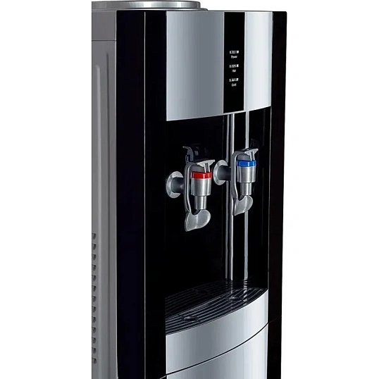 Кулер для воды напольный Ecotronic Экочип V21-LE black+silver