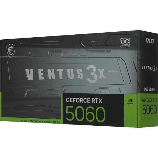 Видеокарта MSI RTX 5060 8G VENTUS 3X OC RTX5060 8Gb HDMIx1 DPx3