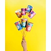 Стакан одноразовый бум односл. 250 мл d-80мм Happy People МИКС  50шт/уп