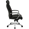 Кресло BN_Fc_Руководителя Echair-534 TL кожа черная, хром
