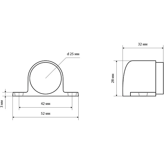 Фиксатор _УЗК ограничитель дв. СТАНДАРТ 8501 CP европакет, хром