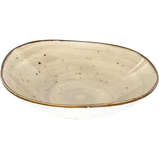 Тарелка ХОРЕКА ГРАФИТ глубокая, 210мм 750мл, арт.206-55025