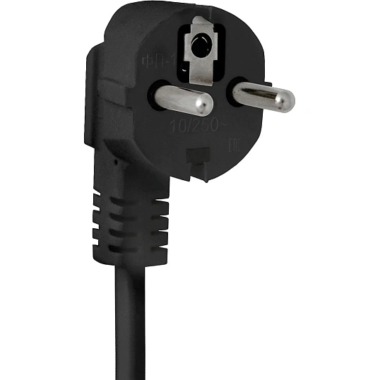 Сетевой фильтр PROGIX SF4PB7 4р/7м черный, 3х0,75мм, 10А/2000Вт