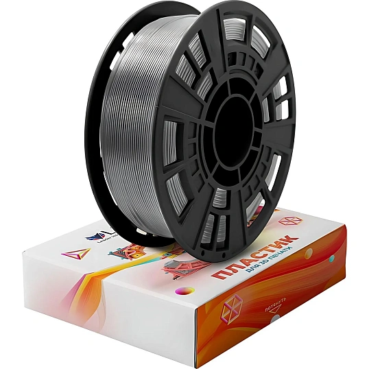 Катушка PETG+ пластик LIDER-3D для 3D принтера, 1.75 мм/сер./1 кг