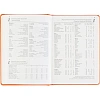 Ежедневник недатированный А5+ CLASSIC оранжевый, 128л 3-689/03