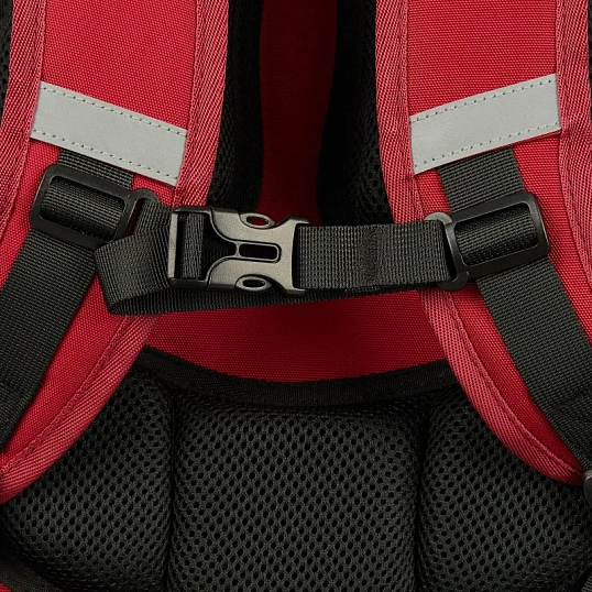 Рюкзак школьный Комус Класс case бордовый, пенал, 2 отд,40.5x29.5x14.5(16')