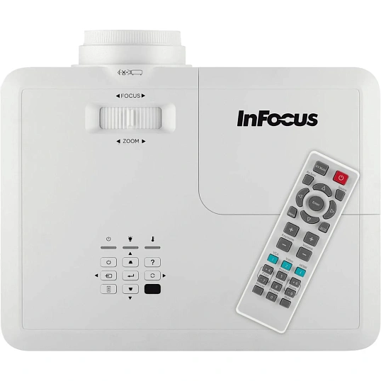 Проектор InFocus [IN0061SL] DLP, 4000 lm/4K UHD/1000 000:1/10W/27дБ/белый