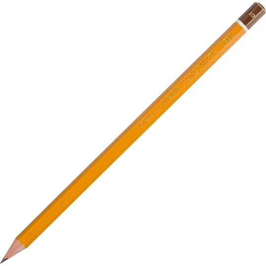 Набор карандашей черногр KOH-I-NOOR 1502/III 5B-5H 12шт./наб.,б/ласт, Чехия