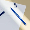 Ручка гелевая со стираем.черн. Attache Refine лин0,35мм,soft touch,синяя