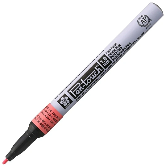 Маркер лаковый Sakura Pen-Touch 1 мм красный XPMKA319