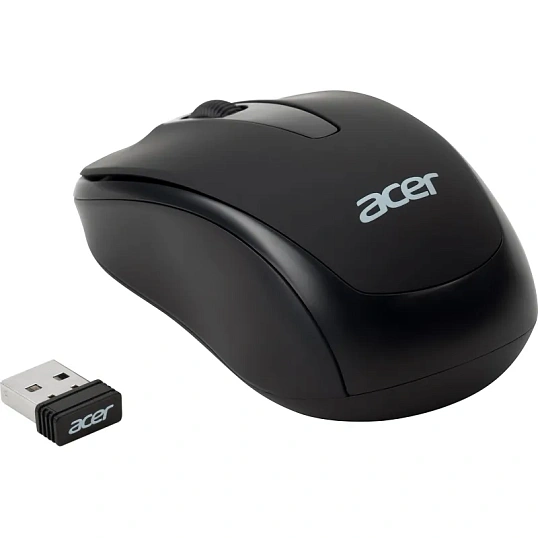 Мышь компьютерная Acer OMR133 черн. оптич. 1000dpi/2but беспровод. USB