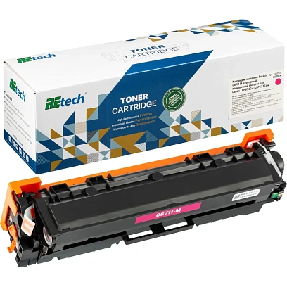 Картридж лазерный Retech 067H M пур.пов.емк. для Canon LBP631Cw/LBP633Cdw