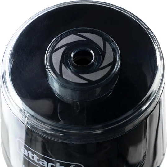 Точилка электрическая Attache,двойное лезвие,1отв,пит. от батареек АА,черн