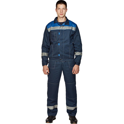 Костюм летний муж. л20-КПК син/вас (р.68-70) 194-200 (Арсенал-СП)