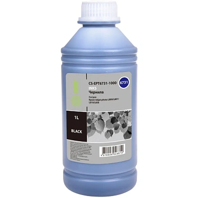 Чернила Cactus CS-EPT6731-1000 T6731 чер. 1000мл для Epson L800
