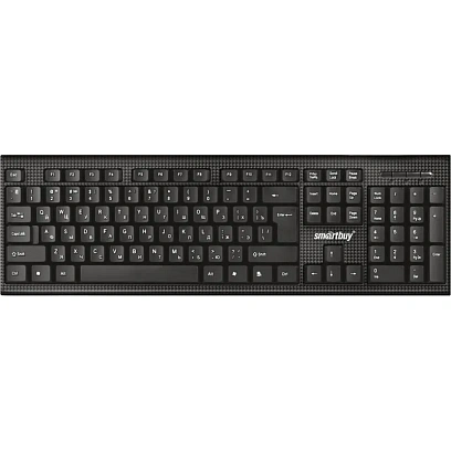 Клавиатура Smartbuy ONE 115 проводная черная (SBK-115-K)/20