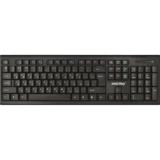 Клавиатура Smartbuy ONE 115 проводная черная (SBK-115-K)/20