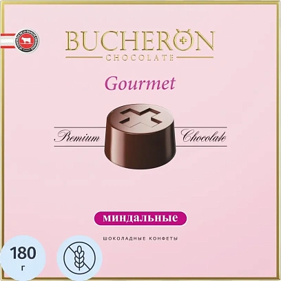 Конфеты BUCHERON Gourmet с миндалем, 180г