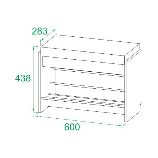 Обувница Сокол ТП-5  Дуб сонома