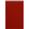 Блокнот А5 60л клетка гребень OFFICE КРАСНЫЙ 61364