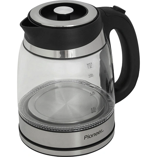 Чайник Pioneer KE800G, 2400 Вт. Объем: 1.8 л