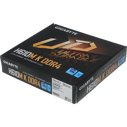 Материнская плата Gigabyte H610M K DDR4, s1700, H610, 2xDDR4, mATX