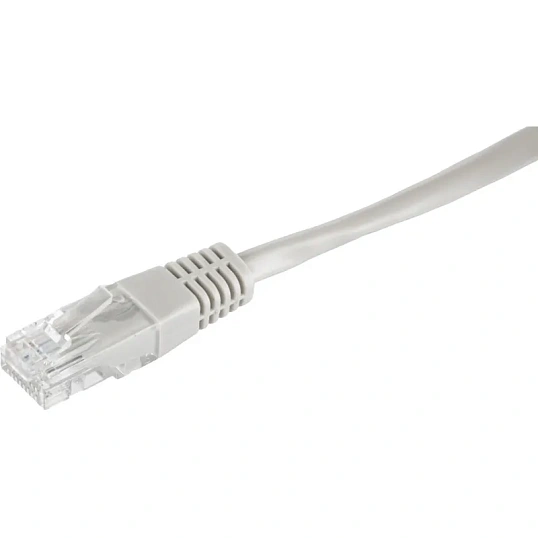 Патч-корд BigTech OPCC004 UTP CCA кат.5e/3м/литой/многожильный (серый)