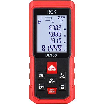 Дальномер лазерный с угломером RGK DL100