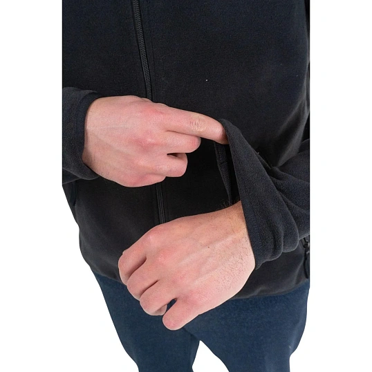 Толстовка флис цв. черный (200гр.) р. 44-46/170-176