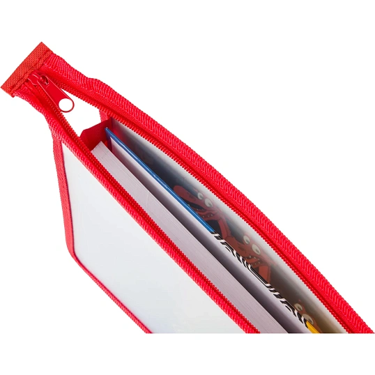 Папка для тетрадей КОМУС Три богатыря Горыныч,А5,1отд,на молн,пласт,ПТ 713