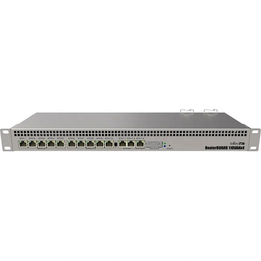 Маршрутизатор MikroTik RB1100AHx4 (RB1100x4) 13x1Gbit 1хmicroSD 802.3at