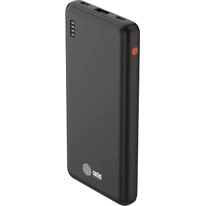 Внешний аккумулятор Cactus CS-PBFSAA-10000 10000mAh 4.5A USB-A/2xUSB-C черн