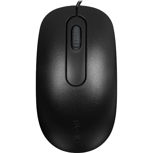 Набор клавиатура+мышь RAPOO проводная NX2000, цвет - черный