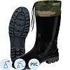 Сапоги мужские цв.черный мод.431/30 (р.40) ПВХ с надставкой