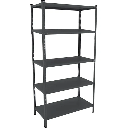 Стеллаж металлический Ульт_Everest-100-40/100/200-5-C (Разборный)  RAL 7015