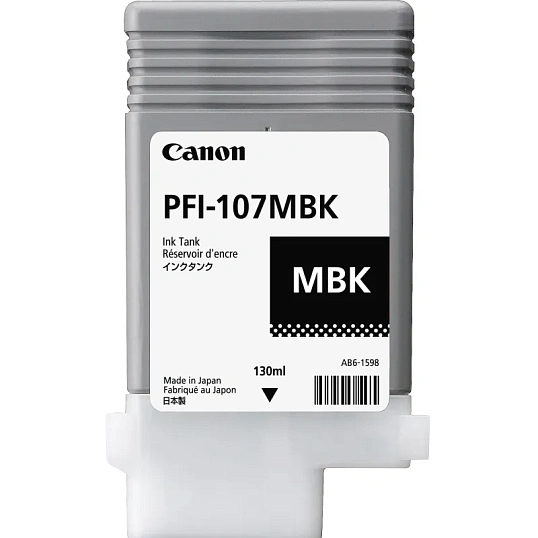 Картридж струйный Canon PFI-107MBK(6704B001/003)мат.чер д/ iPF680/685/780/7