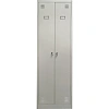 Шкаф для одeжды металлический CBNT_2L-B1A 600х500х1850 + полка для oбуви