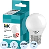 Лампа светодиодная Eco G45 7Вт шар 4000К E27 IEK LLE-G45-7-230-40-E27
