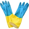 Перчатки хозяйственные Libry BICOLOR арт. KHBIC1BY/ BICOL01WG р.S