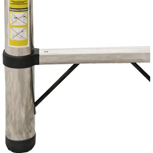 Лестница ST 4.4 стальная телескопическая 4.4м. (15ступ),ALUMET