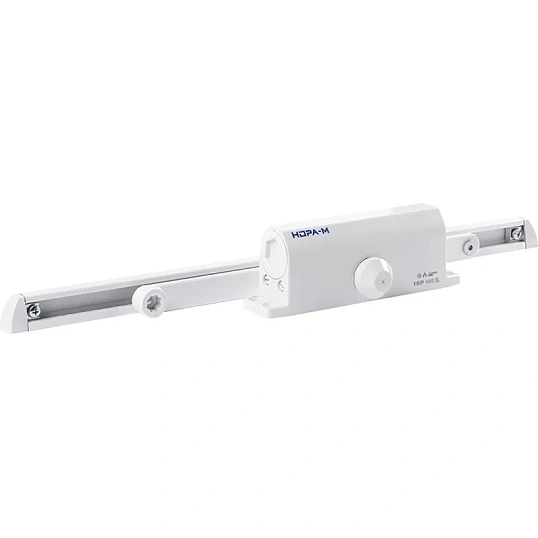 Доводчик ISPARUS SL 440 Slider (от 70 до 130 кг) (бел.) со скольз тягой