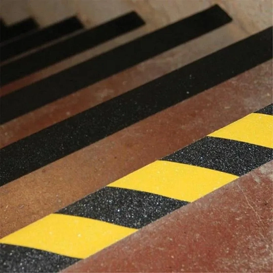 Лента противоскользящая, Basic, 25мм х 18,3м желто