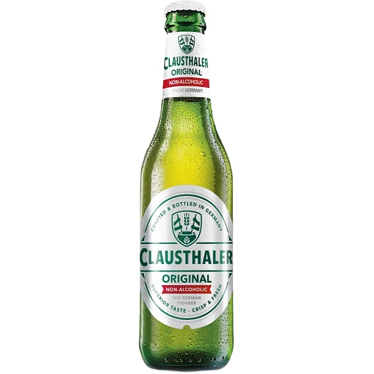 Пиво Clausthaler стекло 0,33л